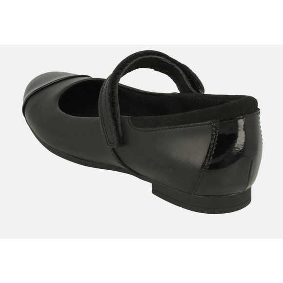 Clarks Girl's Scala Gem Y Ballet Flats size 5 - Picture 4 of 5